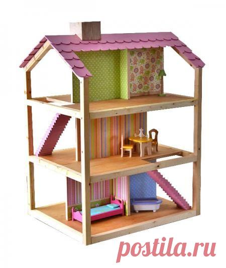 Делаем дом для куклы. - Мебель для кукол