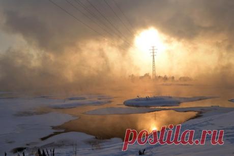 «Источник света». Река Ангара. Автор фото — Владимир Белогорохов: nat-geo.ru/photo/user/164611/
