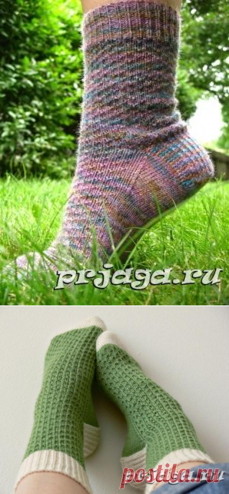 Носочки Гермионы спицами на каждый день