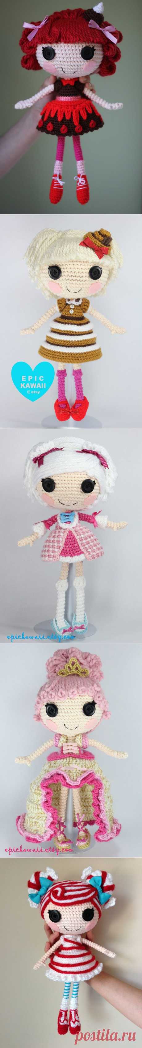 Вязание.Amigurumi. Кукла Лалалупси