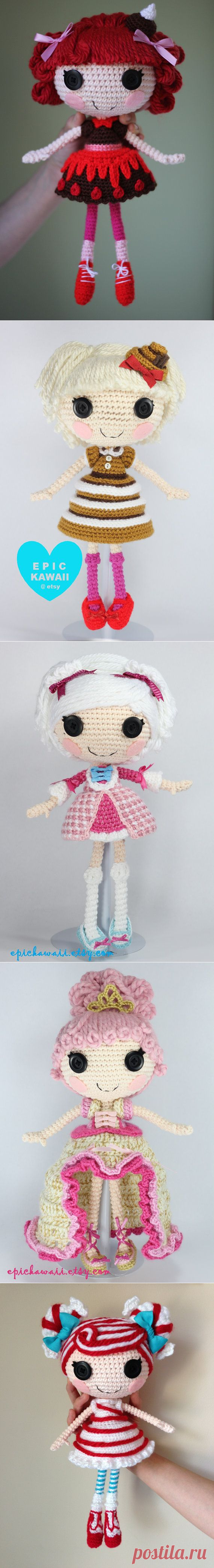Вязание.Amigurumi. Кукла Лалалупси