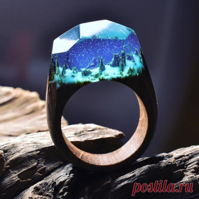 Вот так выглядят, пожалуй, самые залипательные кольца на свете