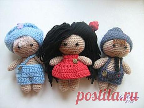 Как сделать волосы вязаной игрушке - Ярмарка Мастеров - ручная работа, handmade