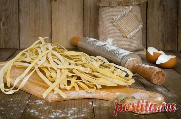 ВкусЛандия - Как сделать пасту Феттуччине дома