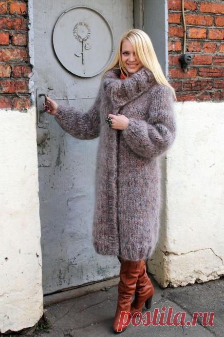 Вязаные кардиганы и пальто — только плюсы и никаких минусов – Ярмарка Мастеров