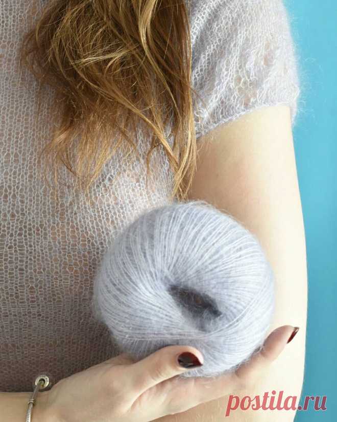 Пушистая пряжа. Вязальная шпаргалка | SIBKNITTING | Яндекс Дзен