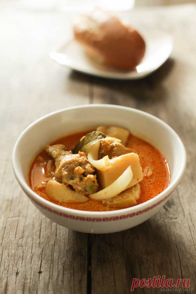 Вьетнамский рецепт куриного карри (Cà Ri Gà) - HungryHuy.com