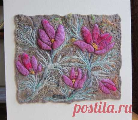 Pulsatilla - Jackie Cardy Textiles