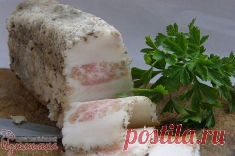 Как посолить сало