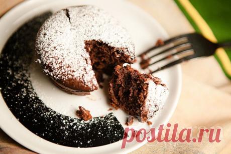Шоколадные маффины (простой вариант)