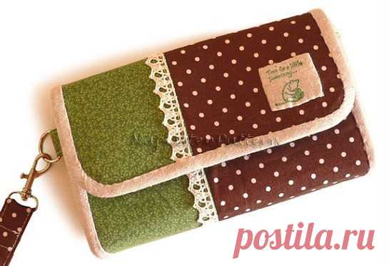 кошелек | PatternPile.com -шить, одеяло, вязать и вязать крючком забавные подарки!