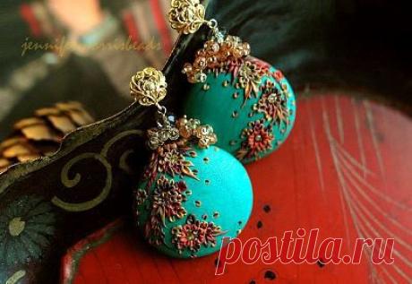украшения из полимерной глины - Поиск в Google