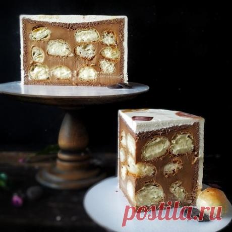 Торт "Шоколадный профитроль"