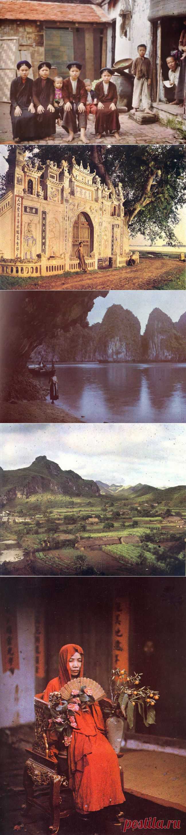 Редкие кадры столетней давности загадочного Индокитая