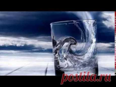 Целебная сила воды! Почему ночью у кровати должен стоять стакан воды?