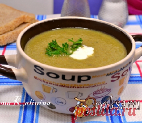 Суп-пюре из брокколи и шампиньонов фото рецепт приготовления