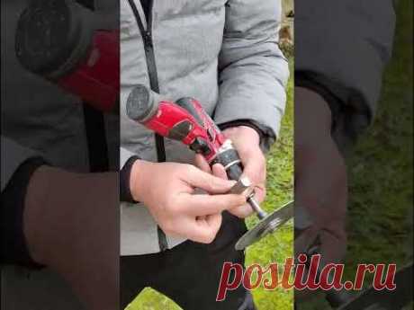 Шуруповёрт против арматуры | Полезная насадка
