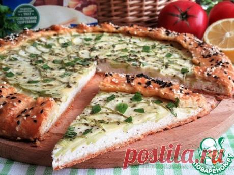 Деревенский пирог с кабачками и рикоттой – кулинарный рецепт