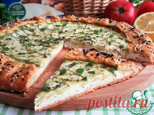 Деревенский пирог с кабачками и рикоттой – кулинарный рецепт