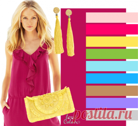 Какой цвет полнит, а какой стройнит |Сочетание цветов