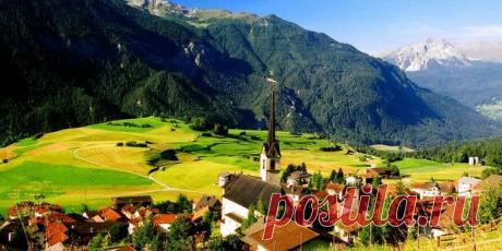 Природа | Newpix.ru - позитивный интернет-журнал - Part 6
Горный пейзаж в Альпах.