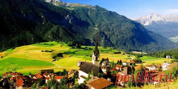 Природа | Newpix.ru - позитивный интернет-журнал - Part 6
Горный пейзаж в Альпах.