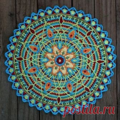 Плетем благоприятные мандалы: только крючок и ваши золотые ручки — Сделай сам, идеи для творчества - DIY Ideas