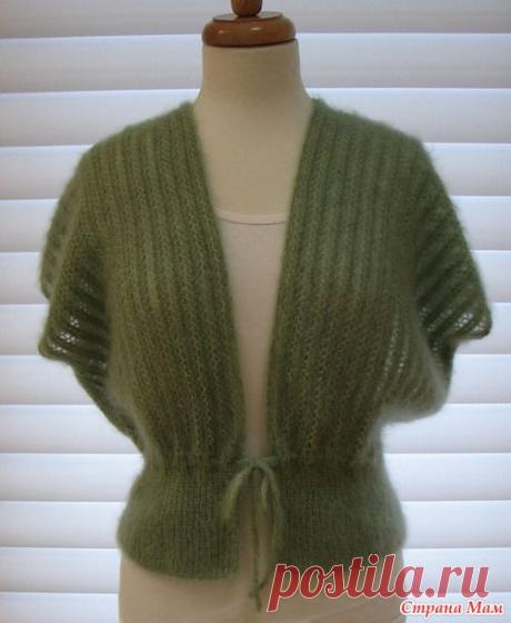 Жилет Ash (Пепел) от Kim Hargreaves. Спицами. / Женское хобби