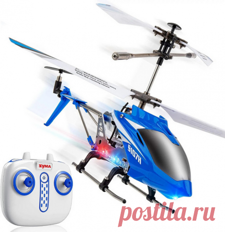 Радиоуправляемый вертолет Syma S107H Blue 2.4G с функцией зависания - S107H - это великолепный микро-вертолет Syma S107 с функцией зависания!
Барометр, гироскоп, взлет и посадка одной кнопкой.
Характеристики:
размеры: 22 х 3.8 х 10.5 см
движение: вверх/вниз, влево/вправо, вперед/назад, вращение
цвет: синий
аккумулятор: Li-Po 3.7V 150 mAh
время зарядки: меньше 60 минут
время полета: около 5 минут
частота: 2.4GHz
расстояние управления: до 20 метров