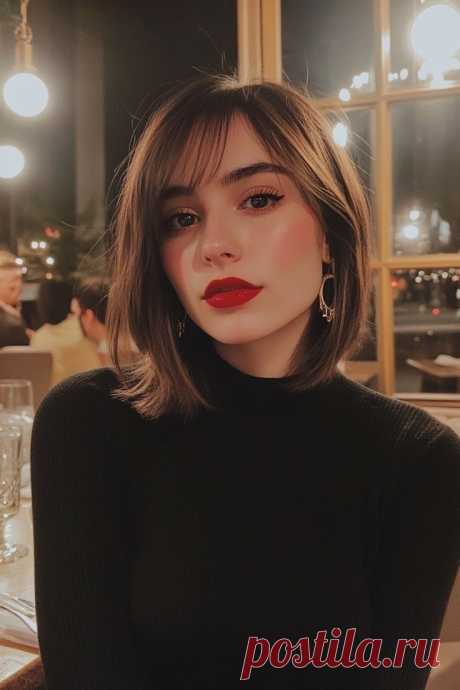 Pin by Mayra G Martínez Laboy on Simple Makeup in 2025 | Hair styles, Hair color, Short bob hairstyles