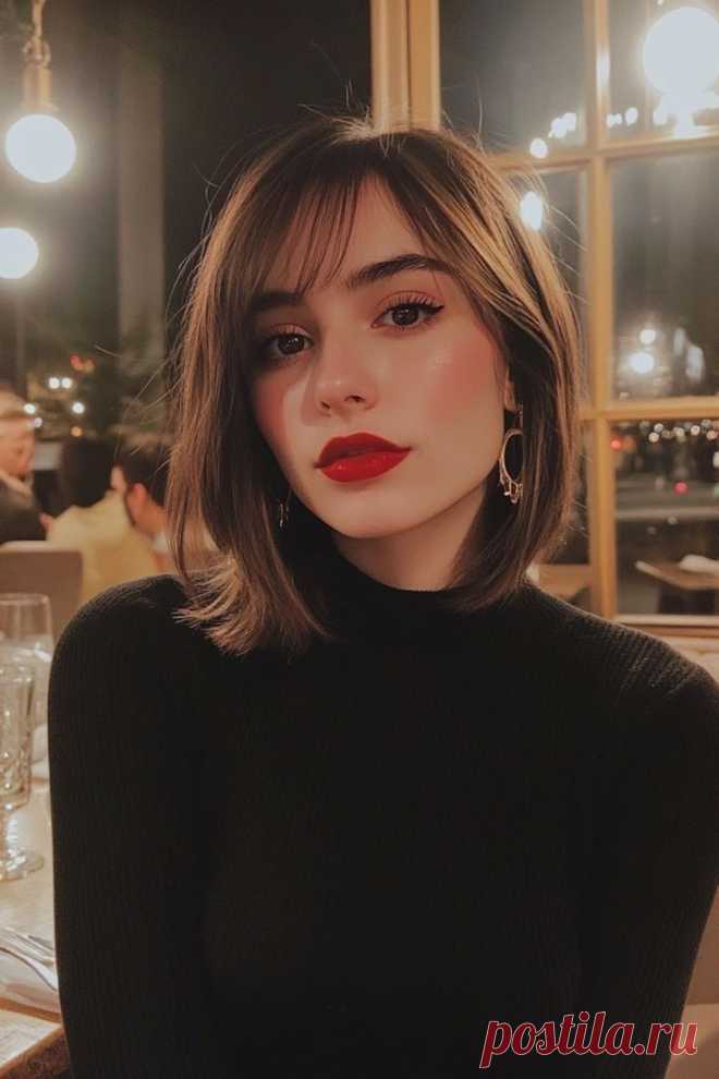 Pin by Mayra G Martínez Laboy on Simple Makeup in 2025 | Hair styles, Hair color, Short bob hairstyles