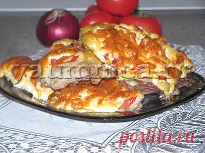 мясо по-французски в духовке рецепт