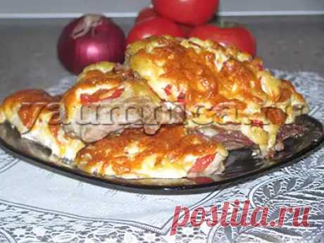 мясо по-французски в духовке рецепт