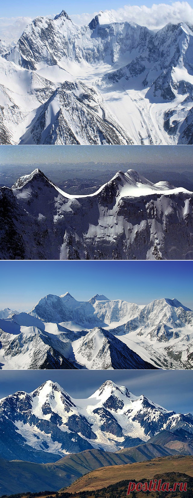 В центре Сибири стоит священная гора Белуха - чарующая царица Алтая Это не просто гора высотой более 4-х километров. Именно там по преданию находится вход в сибирскую Шамбалу Белуха считается энергетическим мостом между небом и землей, пристанищем духов и богов. И красива она, и величава, ее ослепительно белая, никогда не обнажающаяся двуглавая вершина – символ чистоты и святости Это место Силы, главная жемчужина Алтая, один из ее символов Великое множество преданий и легенд, связанных с этой