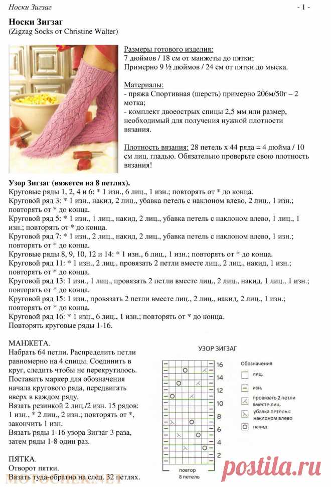 Ажурные носочки | MOTOCHEK.NET