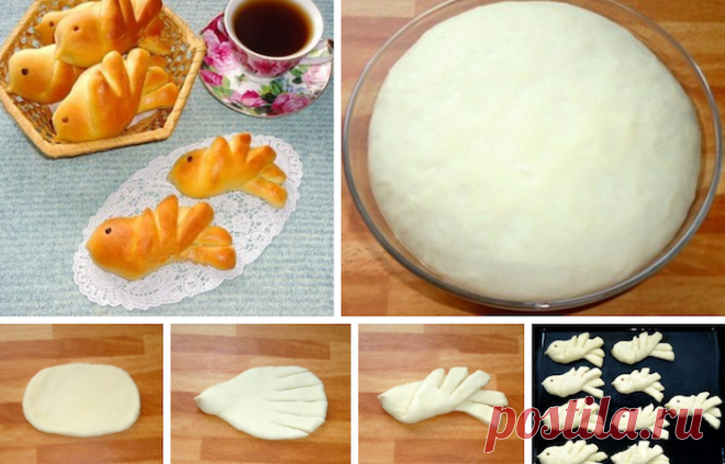 Мама всегда думает о своих малышах! Булочки “Жаворонки” для любимых деток!