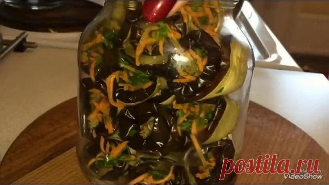 БАКЛАЖАНОВЫЕ РУЛЕТИКИ НА ЗИМУ!!