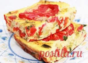 Омлет с овощами в духовке / Омлеты / TVCook: пошаговые рецепты с фото