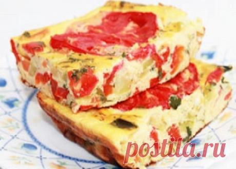 Омлет с овощами в духовке / Омлеты / TVCook: пошаговые рецепты с фото