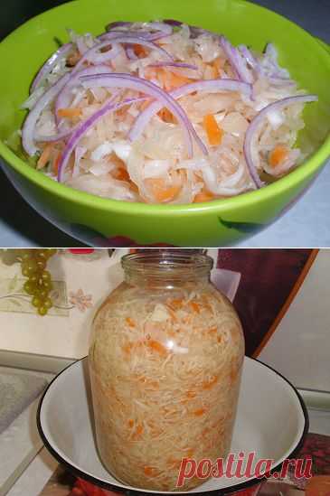 Квашеная капуста в банке, со сладким вкусом | Рецепты моей мамы