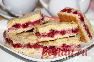 Пирог с малиной «Хохотушка» | Фоторецепт с подробным описанием от Харч.ру
