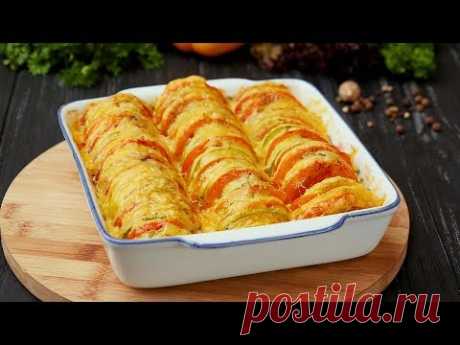 Кабачки, запеченные с помидорами - Рецепты от Со Вкусом
