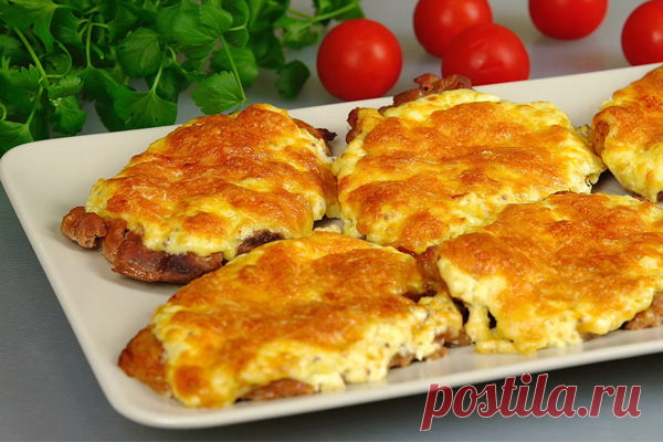 Настоящий рецепт мяса по-французски.