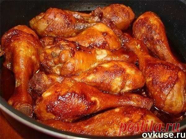 На новогодний стол - куриные ножки в медовом соусе. Без маринования!!! - Простые рецепты Овкусе.ру