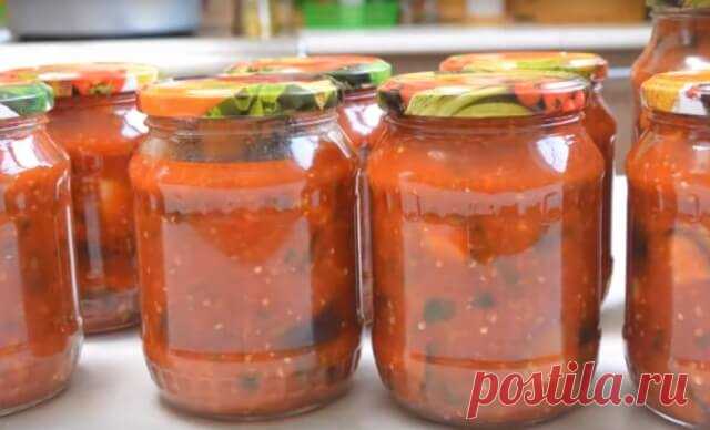 «Бакат» — вкусная закуска из баклажанов на зиму — Бабушкины секреты