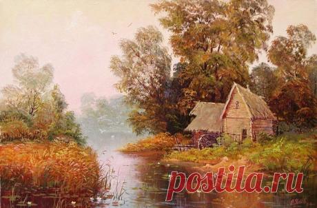 Пейзажи художника Виктора Янова