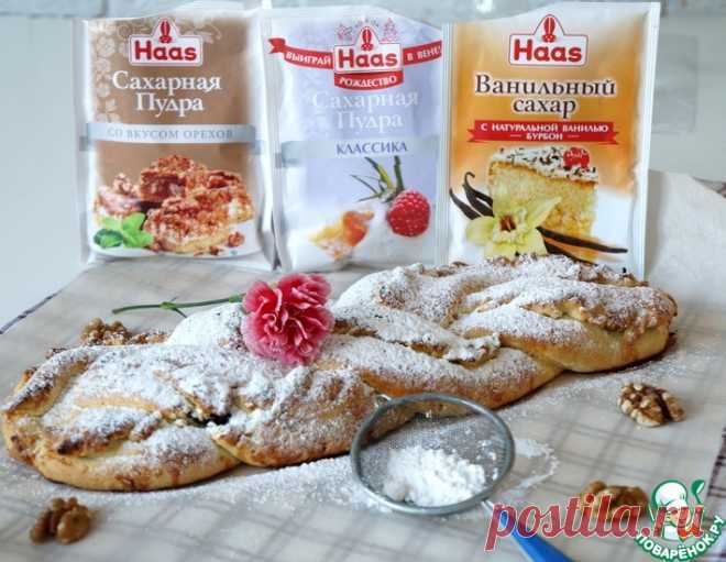Штрицель с маком и орехами – кулинарный рецепт
