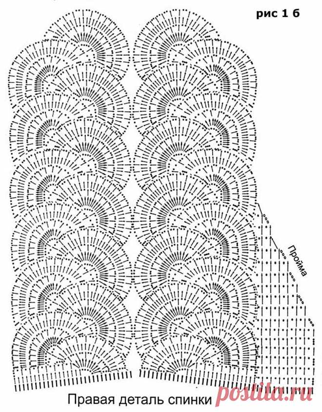 Роскошное черное платье крючком и сумочка | knitt.net | Все о вязании