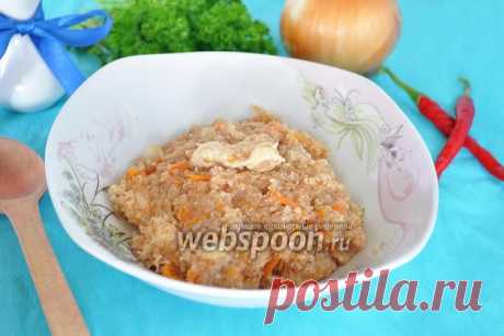 Пшеничная каша с мясом