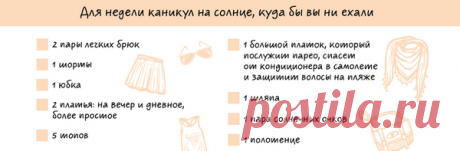 Как собрать стильный гардероб в отпуск: скачайте чек-лист для путешествий | Блог издательства «Манн, Иванов и Фербер»